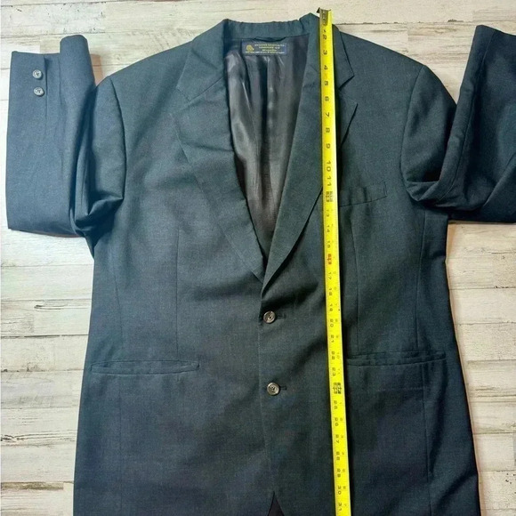 BROOKS BROTHERS 100% Wool Blazer Sz 45 - Picture 5 of 16